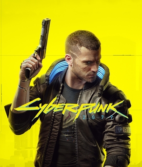 Lead artwork for Cyberpunk 2077 (2020)