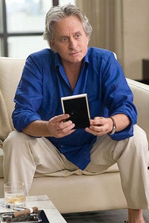 Michael Douglas as Gordon Gekko with the IWC Da Vinci Perpetual Calendar Kurt Klaus Edition in Wall Street: Money Never Sleeps (2010)