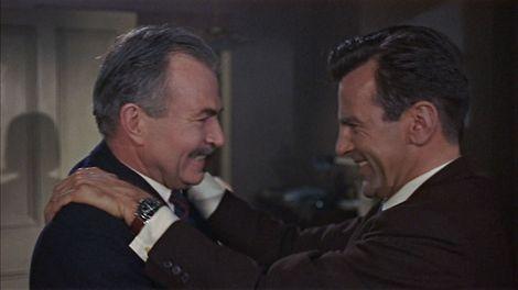 Maximilian Schell as Dieter Frey with the Omega Speedmaster Professional in The Deadly Affair (1967)