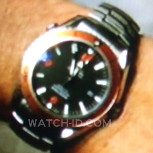 Mark Harmon as Gibbs with the Omega Seamaster Planet Ocean in NCIS (2003)