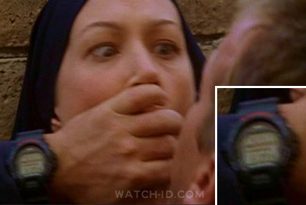 Kiefer Sutherland as Jack Bauer with the Casio G-Shock DW6600 in 24 (2001)