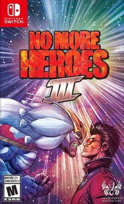 Lead artwork for No More Heroes III (2021)