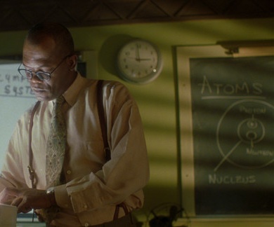 Samuel L. Jackson as Trevor Garfield with the Rolex Oyster Perpetual in One Eight Seven (1997)