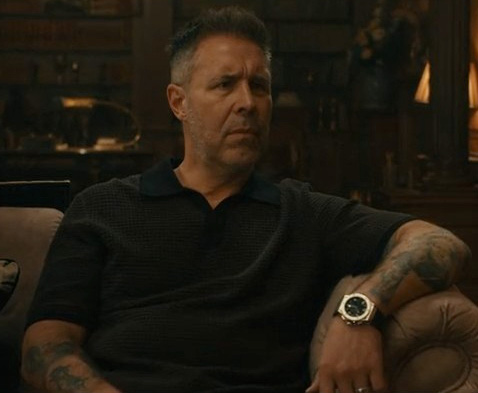 Paddy Considine as Kevin Harrigan with the Hublot Classic Fusion Titanium Chronograph 541.NX.1171.RX in MobLand (2025)