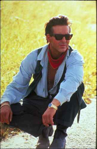 Mickey Rourke with the Ebel 1911 in Wild Orchid (1989)