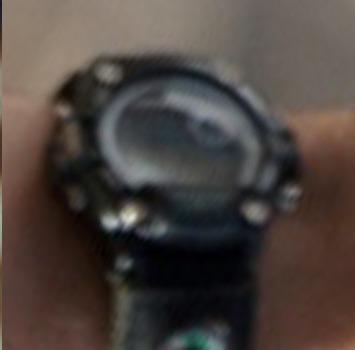 Dan Stevens as David with the Casio G-Shock in The Guest (2014)