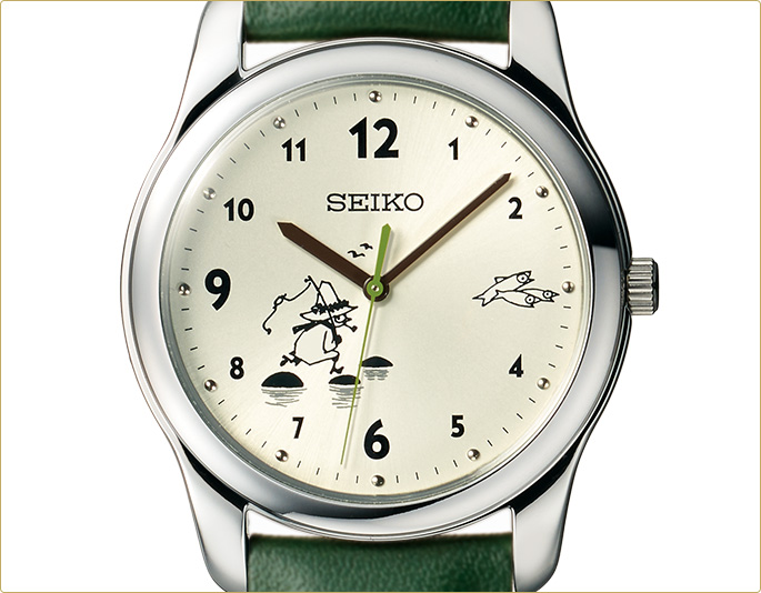 File:Seiko Moomin Snufkin Fisherman's Time Official License Watch.jpg