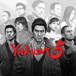Lead artwork for Yakuza 5 (2012)