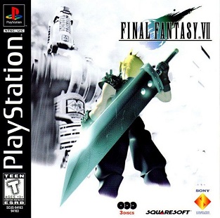 Lead artwork for Final Fantasy VII (1997)