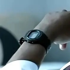Denzel Washington as Anthony Hubbard with the Casio G-Shock DW-5700 in The Siege (1998)