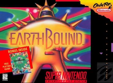 Lead artwork for EarthBound (1994)