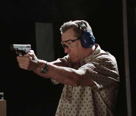 Al Pacino as Detective David "Rooster" Fisk with the Tutima Chronograph Flieger F2 in Righteous Kill (2008)