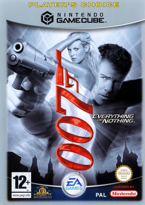 Lead artwork for James Bond 007: Everything or Nothing (2004)
