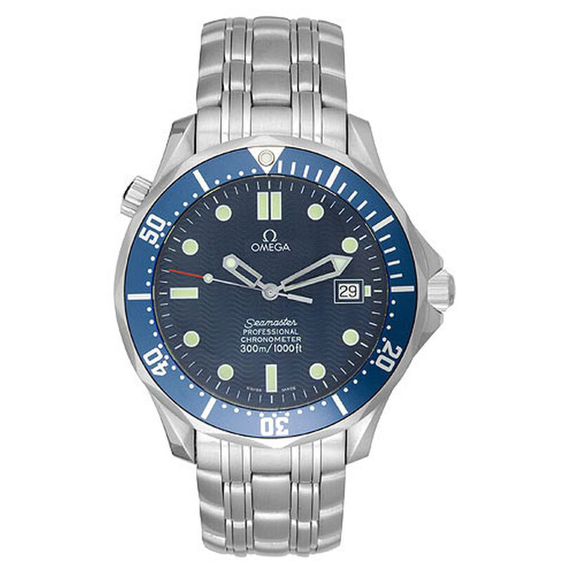 Blue-dial Omega Seamaster Professional 300M