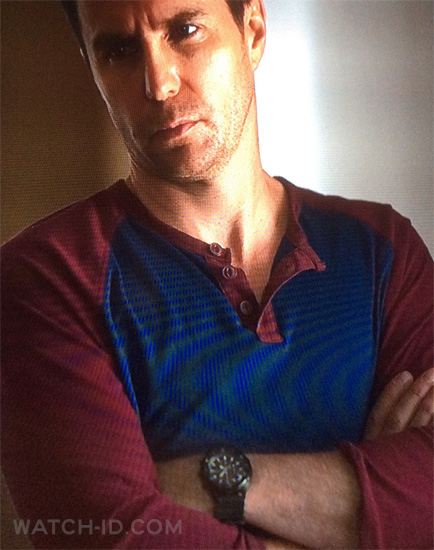 Sam Rockwell as Eric Bowen with the Casio AMW330B-1A in Poltergeist (2015)