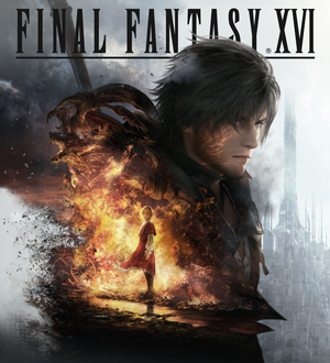 Lead artwork for Final Fantasy XVI (2023)