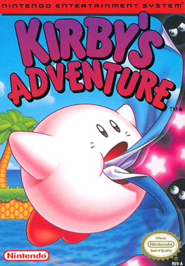Lead artwork for Kirby's Adventure (1993)