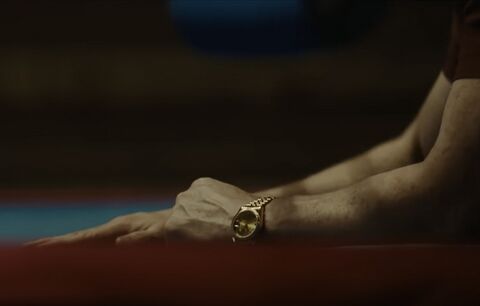 Holt McCallany as Fritz Von Erich with the Rolex Datejust in The Iron Claw (2023)