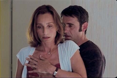Kristin Scott Thomas as Suzanne with the Cartier Tank Américaine in Leaving (2009)