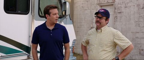 Nick Offerman as Don Fitzgerald with the U.S. Polo Assn. US9235 in We're The Millers (2013)