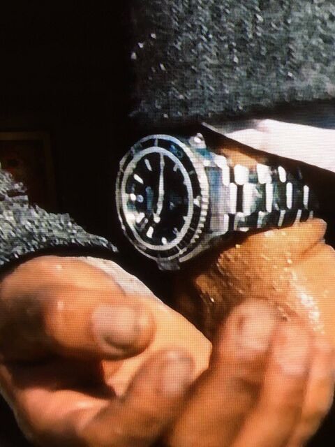 Jeffrey Wright as Bernard Lowe with the Omega Seamaster Planet Ocean in Westworld (2016)