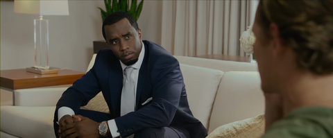 Sean Combs as Chris Crawford with the Rolex Datejust in Draft Day (2014)