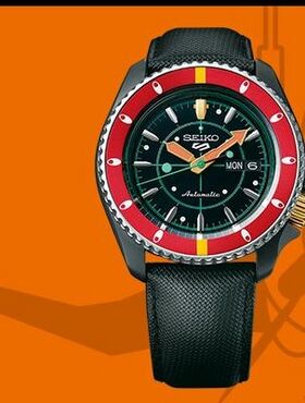 Seiko 5 Sports SBSA037 Narancia Ghirga
