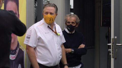 Alain Prost as Alain Prost with the Richard Mille RM 11-02 in Formula 1: Drive to Survive (2019)