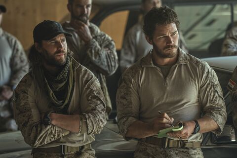 Chris Pratt as James Reece with the Resco BlackFrog Gen2 in The Terminal List: Dark Wolf (2025)