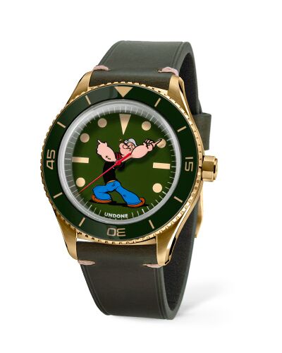 Product view of UNDONE Popeye Seaweed COL-POP-SLM-GRN