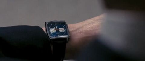 Jason Statham as Terry Leather with the TAG Heuer Monaco CW2113.FC6183 in The Bank Job (2008)