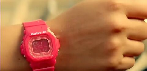 Kristinia DeBarge as Herself with the Casio Baby-G BG5601-4 in Goodbye (2009)