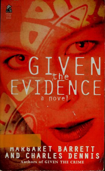 File:Given the Evidence (1998) poster.jpg