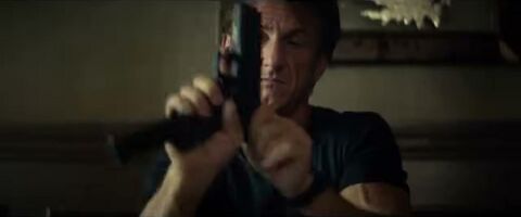 Sean Penn as Jim Terrier with the Casio Sports WS210H-1AV in The Gunman (2015)