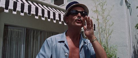 William Daniels as Mr. Braddock with the Unidentified watch in The Graduate (1967)