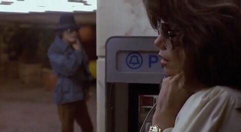 Deborah Shelton as Gloria Revelle with the Piaget Polo in Body Double (1984)
