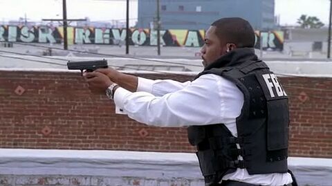 Mekhi Phifer as Ben Reynolds with the Rolex Sea-Dweller in Lie to Me (2009)