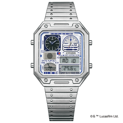 Product view of Citizen Record Label Ana-Digi Temp R2-D2 JG2121-54A