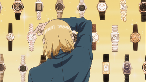 The wearer with the Patek Philippe Nautilus in Dr. Stone (2019)