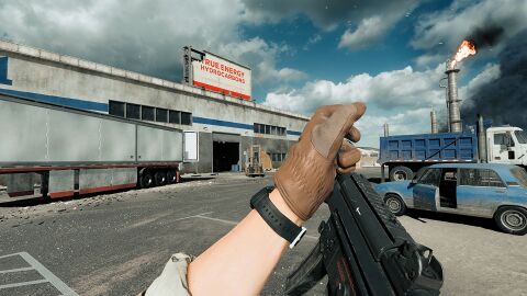 The wearer as NATO Engineer with the Casio G-Shock DW5600E-1V in Battlefield 6 (2025)