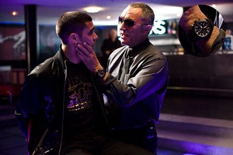 Richard Berry as Aurelio Rampoli with the IWC Pilot's Watch Chronograph TOP GUN (ceramic) in 22 Bullets (2010)