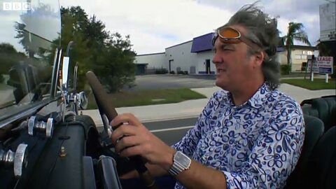 James May as Himself with the Omega Chrono-Quartz in Top Gear (2002)