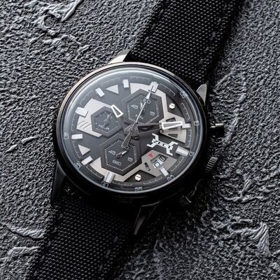 Product view of Bandai Kamen Rider Kabuto ZECT Chronograph Watch