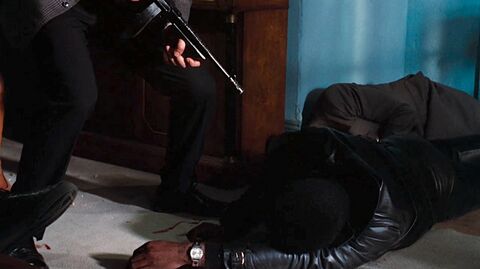 Richard Roundtree as John Shaft with the Rado (unidentified model) in Shaft (1971)