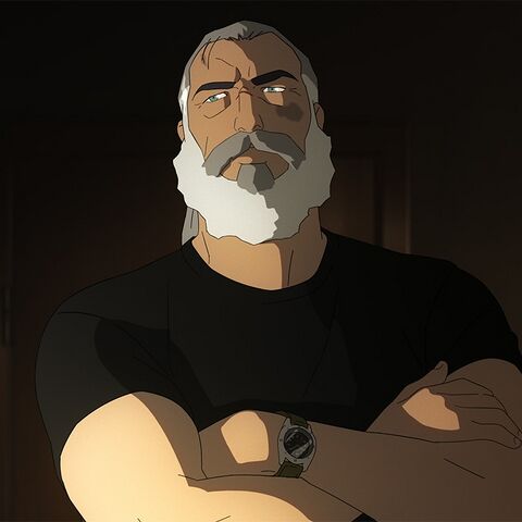 Liev Schreiber as Sam Fisher with the Hamilton Khaki Field Expedition in Splinter Cell: Deathwatch (2025)