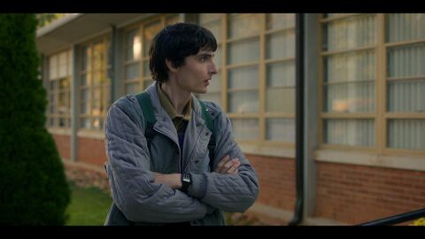Finn Wolfhard as Mike Wheeler with the Casio CA-53W-1 in Stranger Things (2016)