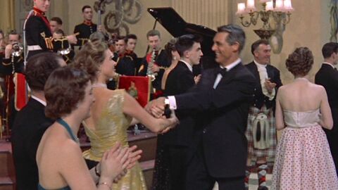 Cary Grant as Philip Adams with the Cartier Tank in Indiscreet (1958)