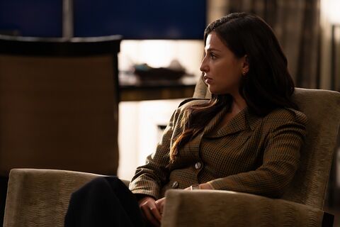 Marisa Abela as Yasmin Kara-Hanani with the Cartier (unidentified model) in Industry (2020)