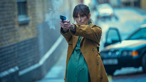 Keira Knightley as Helen Webb with the Rolex Datejust in Black Doves (2024)