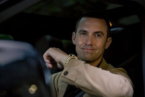 Milo Ventimiglia as Hayden Payne with the Rolex Day-Date in Harlan Coben's I Will Find You (2026)